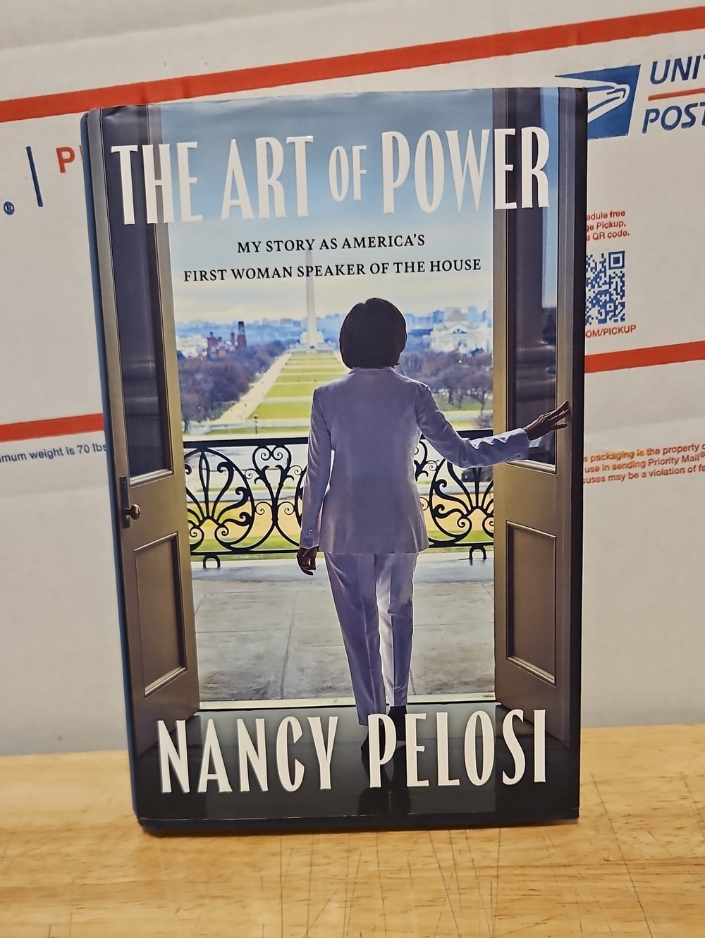Nancy Pelosi Signed - The Art of Power-Hardcover-1st Edition.